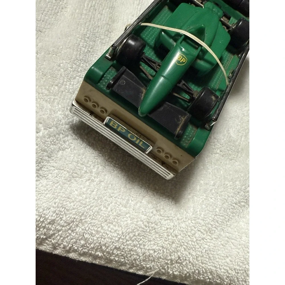 Vintage BP Toy Race Car Carrier Semi Truck Limited Edition Series & F1‎ Race Car